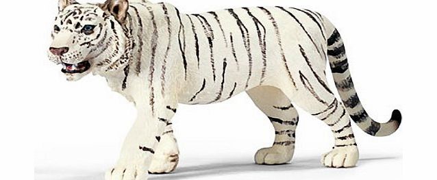 Schleich White Tiger ~2.25`` Mini-Figure: Schleich Wild Life Big Cats Series [143821]